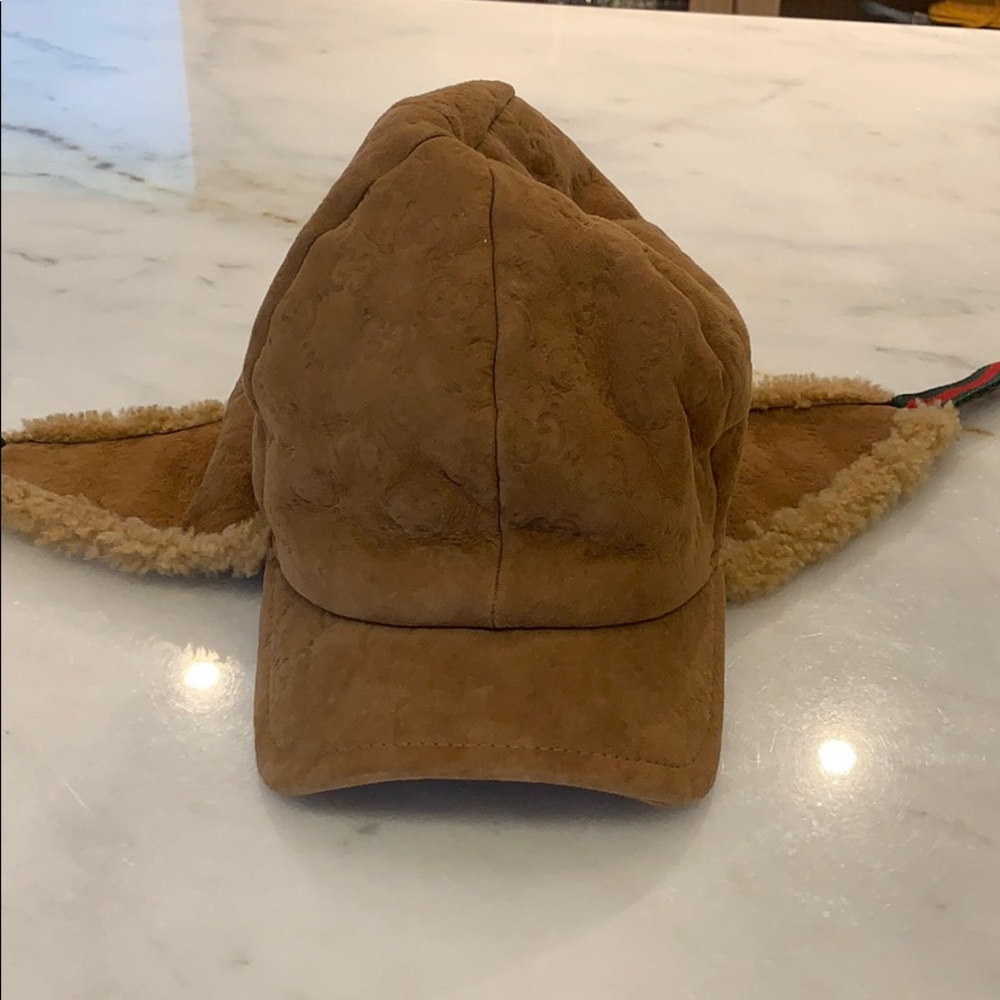 Gucci Shearling Trapper Hat